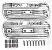 VW baja bug, sand rail, and dune buggy valve covers
