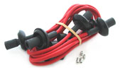 Racing Wire Set Fits All Upright Engines (red)