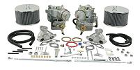 Dual 40mm Brosol / Solex Kadron Carburetor Kit  with Electric Chokes for 1.7L-1.8L Type 2's (72 and later)
