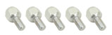 Wheel Lug Bolts, Chrome, 12mm-1.5, 15mm Long