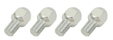 Wheel Lug Bolts, Chrome, 14mm-1.5, 20.5mm Long