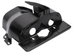 Single Port Shroud-Chrome Pair (Black Version Shown)