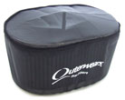 4 1/2" x 7" x 3 1/2" Black Air Filter Outerwear