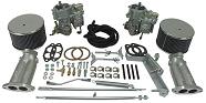 Dual 44mm Brosol / Solex Kadron Carburetor Kit for Type 1 & 2