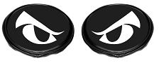 Light Covers for Chrome Off Road Lights - 6" "Eyes"