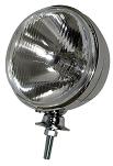 7" Chrome Offroad Head Light w/12-Volt H4 55/60W Bulb, Each