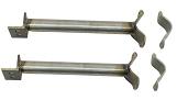 Front End Supports, Lower, Raw, Pair