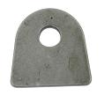 Flat Mount Tab, 3/8" Hole, Set of 4