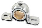 Chrome Steering Shaft Bearing, for 7/8" shafts