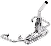 1 5/8 Offroad exhaust Raw (Chrome model shown as example)