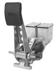 CNC Hydraulic Floor Mount Pedal with Dual Tall Master Cylinders
