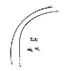 CNC Hydraulic Adjustable Pedal Braided Brake Line Kit (2 Lines)